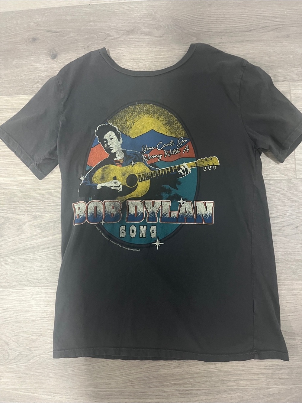 Bob Dylan tee shirt size 14